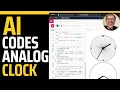 Can AI code an analog clock Let s ask ChatGPT
