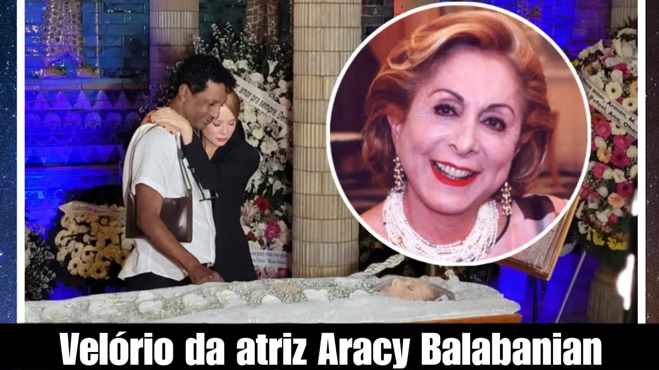 Velório da atriz Aracy Balabanian, reúne fãs e artistas.
