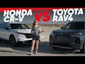 2026 Toyota RAV4 vs 2026 Honda CR-V Hybrid SUV Battle