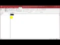 SQL with Microsoft Access 2016 lesson 1 Create table