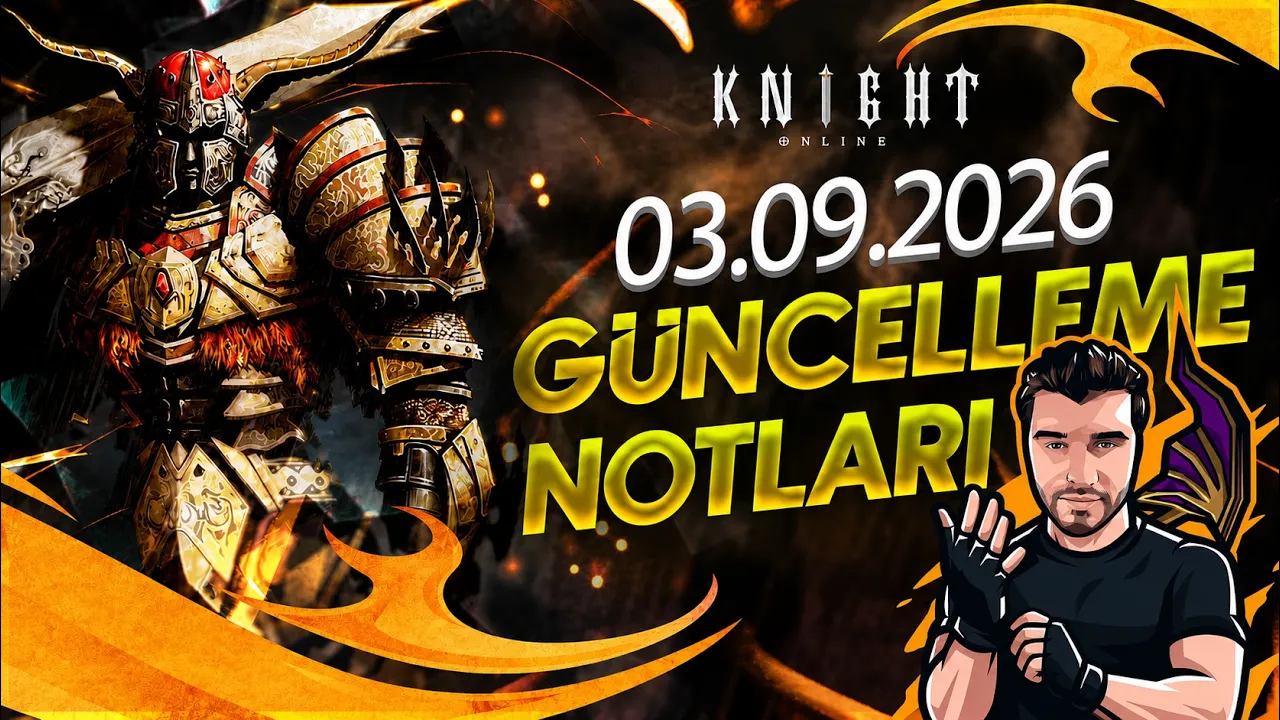 Knight Online güncELLEME Notları 03.09.2026