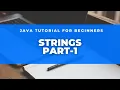 Java Tutorial for Beginners using Eclipse Strings Part 1