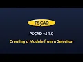 Creating a Module from a Selection - PSCAD v5 1 0