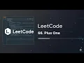LeetCode 66 Plus One Easy Array Problem Solution in C