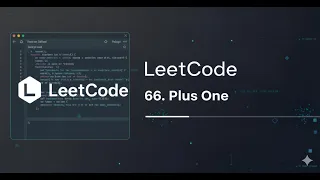 LeetCode 66 Plus One Easy Array Problem Solution in C