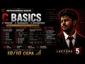 Lec-5 C Tokens Variables Datatypes