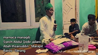 mamaca manaqib tuan syech abdul qodir 