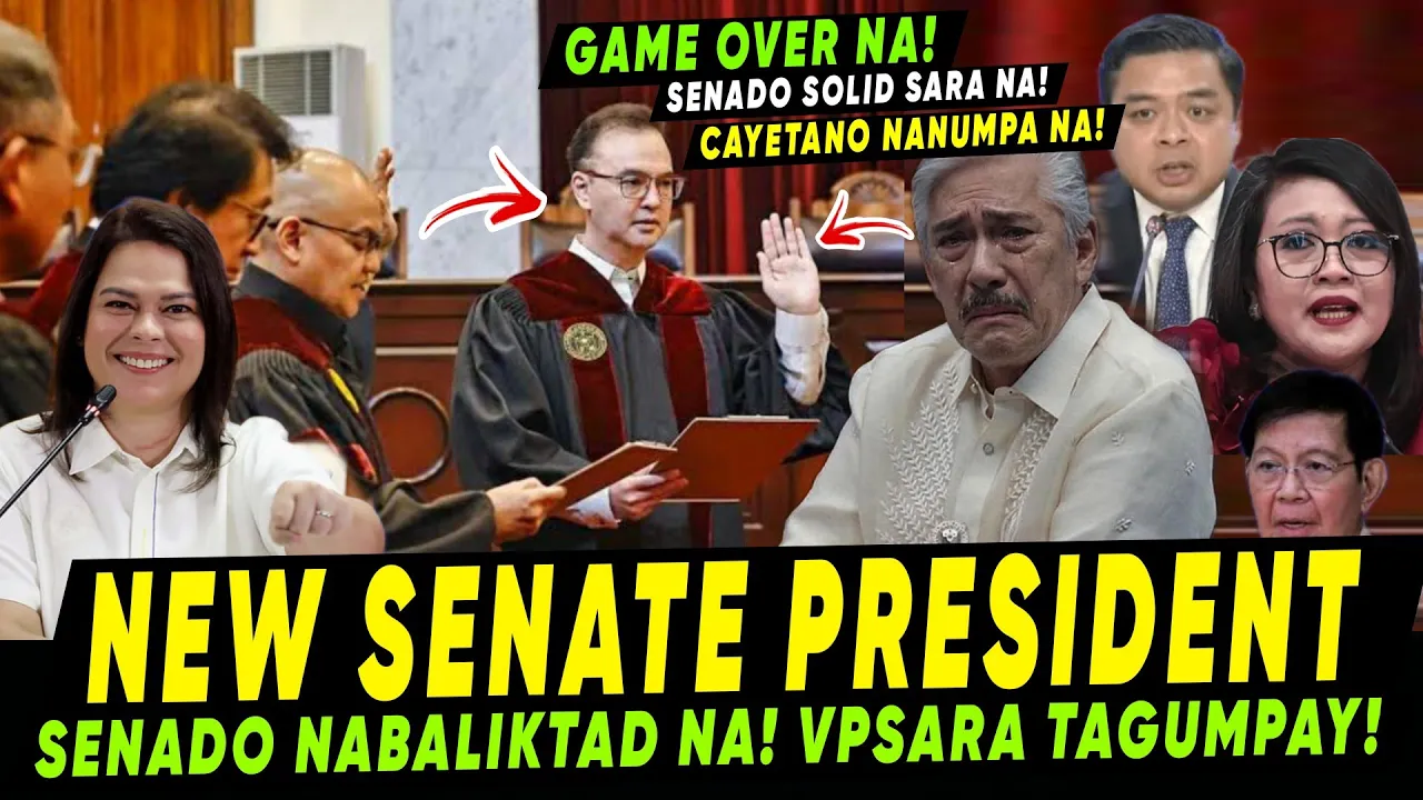Outline Video GAME OVER NA! BUMALEKTAD LAHAT SENADO NAGM0TION NA! ALAN PAPALITAN si SOTTO? IMPEACHMENT DISMISSED?!