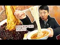 9 MONSTER Jajangmyeon 24 Hours Eating Best CHEAP EATS in Seattle Washington