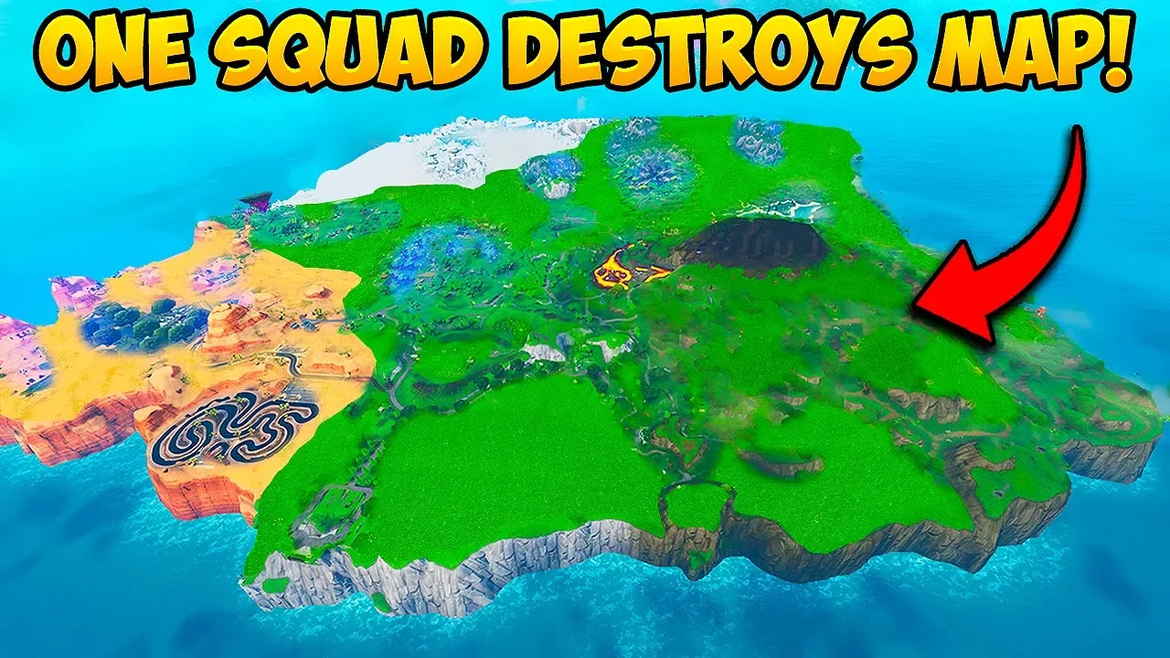 *ONE SQUAD* DESTROYED THE WHOLE MAP!! - Fortnite Funny Fails and WTF Moments! #708