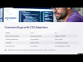 Ultimate CSS Selectors Guide for Selenium Automation Frameworks Interview QA Cheat Sheet