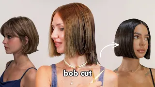 Cutting a Micro Bob Freehand