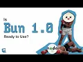 PROS and CONS of Bun 1 0 NodeJS Alternative