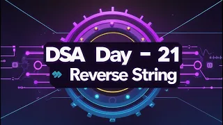 Reverse String Leetcode 344 DSA with DAX - Day 21 JavaScript Solution Explained