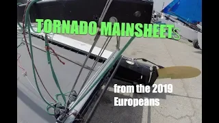 Tornado Mainsheet Systems from the 2019 Europeans