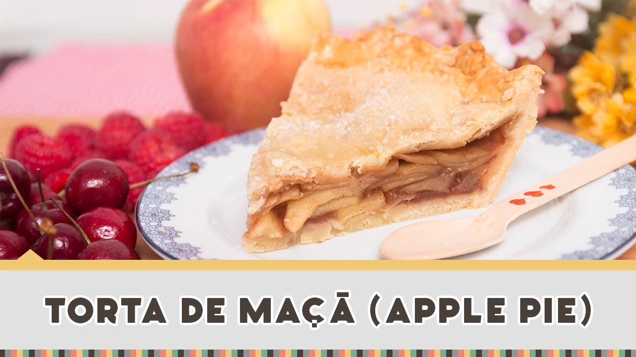 APPLE PIE (TORTA DE MAÇÃ) RECEITAS DE MINUTO #192