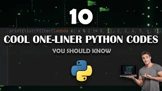 10 COOL PYTHON ONE-LINER CODES