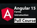 Angular 15 Full Course Tutorial for Beginners Introduction of Forms in Angular
