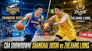 cba live - Shanghai Jiushi vs Zhejiang Guangsha Lions