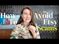 How To Avoid Etsy Scams Sewing Pattern Edition