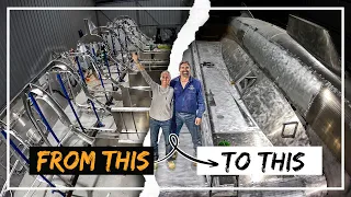 12 WEEKS TRANSFORMATION 🤯 Building Our Dream Boat From Scratch (Part 8)