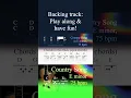 Country Song, backing track in E minor/G major, 75bpm. Play along \u0026 have fun!