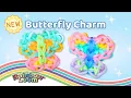 NEW Butterfly Charm Rainbow Loom Tutorial by Angelynn TutorialsByA