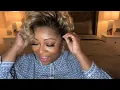 OUTRE LORI WIG SHORT NATURAL LOOKING HAIRLINE CURLS BLOND AMBITION MARY J BLIGE CUT