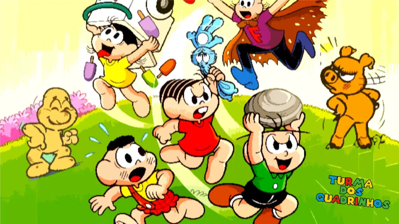 O VÍRUS VILÃO - QUADRINHOS DA TURMA DA MÔNICA