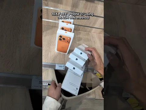 HOW TO GET 10X FREE IPHONES 17 👮‍♂️😭