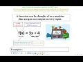 Function Notation - Algebra 1