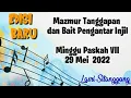 Download Lagu Mazmur Tanggapan||EDISI BARU||MINGGU PASKAH VII || 29 Mei  2022 - Lasri Sitanggang