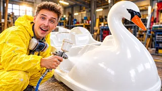 KONEČNĚ STŘÍKÁME LABUŤ! 🦢