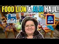 Monthly Grocery Haul For 2 Aldi Food Lion