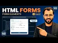 HTML Forms Form Elements Explained with Practical Examples Full Stack Web Development