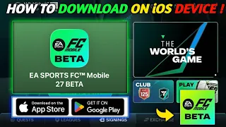 How To Download FC MOBILE 27 BETA On Any iOS Device - Step BY Step Using Testflight