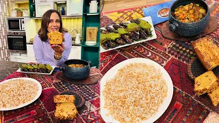 سر الصنعة مع الشيف دعاء السمنودي طاجن تورلي باللحمة أرز بالشعيرية باذنجان مخلل كيكة التفاح 