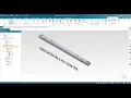 Solid Edge 2024 - How to Create Holes on Round Circular Shaft 3D Part Along with Revolve Cut