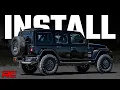 Installing 2 5-inch Lift Kit on 2022 Jeep JLU