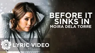 Download Before It Sinks In - Moira Dela Torre (Lyrics) MP3