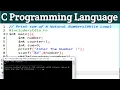 C program to calculate sum of first N natural numbers using while loop