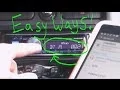 EASY WAYS TO CONNECT PHONE TO CAR STEREO RADIO