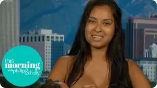 im happy to breastfeed my baby while having sex this morning