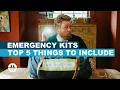 Top 5 Things To Include In An Emergency Kit Winter Safety