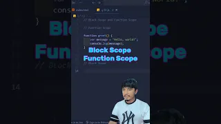 Block Scope and Function scope in javascript