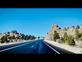 Driving US-287 North Fort Collins to Laramie Dangerous Winter Road Conditions