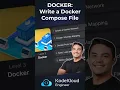 Writing a Docker Compose File Docker Tutorial Docker Series