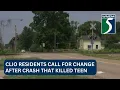 Clio residents call for change after crash that killed high schooler