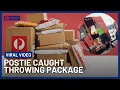 Australia Post Delivery Driver Seen Throwing Fragile Package 10 News