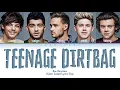 One Direction - Teenage Dirtbag (Color Coded Lyrics Eng)